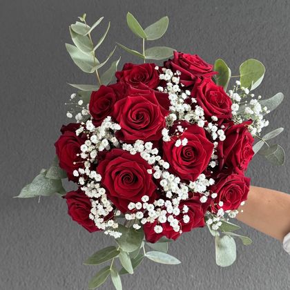 Bouquet Rouge — Carrousel, fleuriste à Uriage-les-Bains