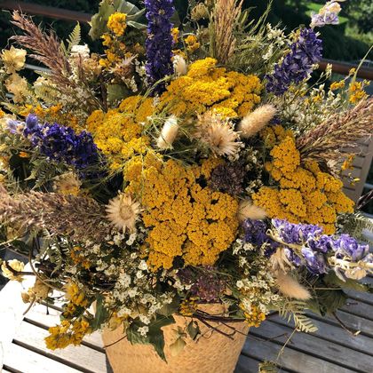 Bouquet Séché — Carrousel, fleuriste à Uriage-les-Bains